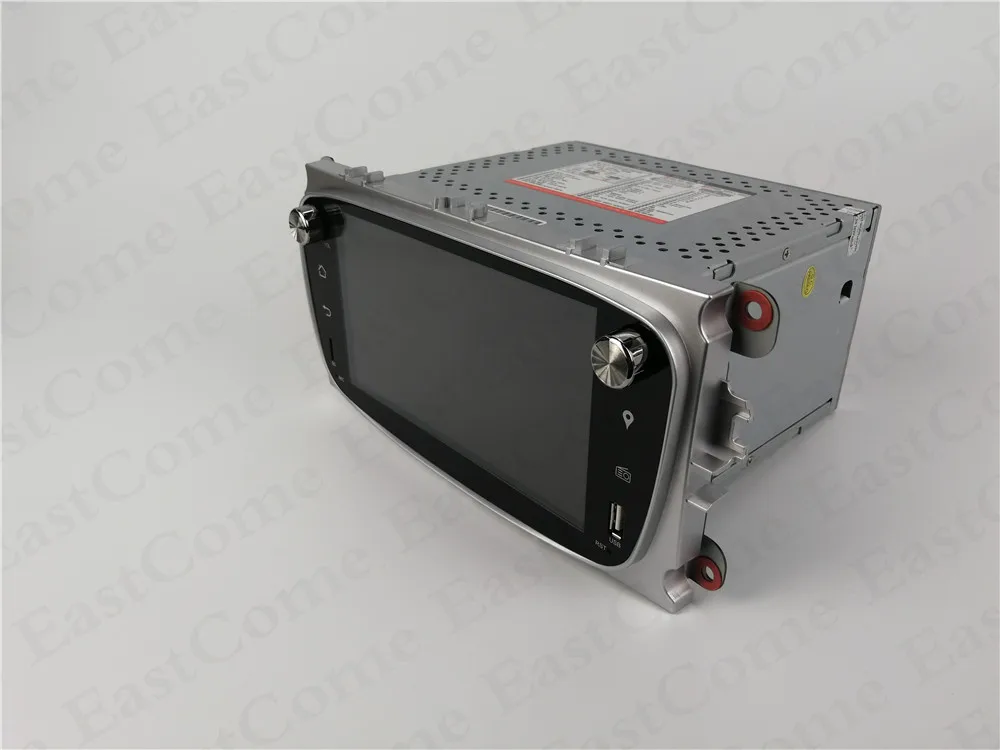 Discount 7" Android 8.1 Car GPS Navigation for Ford Focus Mondeo Focus C-MAX S-MAX C S Max Kuga Galaxy Car DVD Player Radio GPS 3