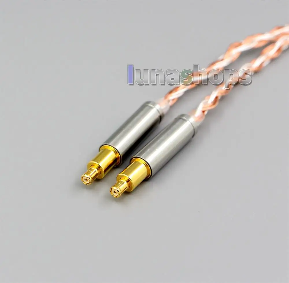 Banhado a Cabo para Audio Núcleos de 3.5 Milímetros Equilibrada 16 Occ Prata Technica Ath-adx5000 Ath-msr7b 770h 990h A2dc Ln006394 2.5 4.4 Xlr - Image 3