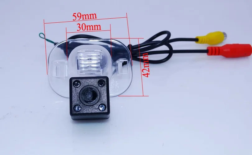 HD 4.3 "Цвет TFT ЖК-дисплей складной Автомобильные мониторы + Автомобильная камера заднего вида для Hyundai Verna Solaris (седан) /для Kia Forte 2009-2012