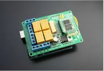 

Android Mobile Smart Control 4 ways Relay Development board Open source