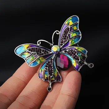 

new jewelry brooch brooch shawl pins owl eyes green Korean Korean Animal Pin