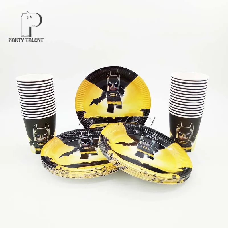 Fournitures De Fete 48 Pieces Fete A Theme Batman Service De Table Pour Fete D Anniversaire Pour Enfants Assiettes De 24 Pieces Plats Et Gobelets De 24 Pieces Aliexpress Fournitures De Fete 48 Pieces Fete A Theme Batman Service De Table Pour Fete D Anniversaire Pour Enfants Assiettes De 24 Pieces Plats Et Gobelets De 24 Pieces Aliexpress