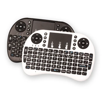 

2019 Mini Keyboard English Arabic AAA Battery+ Air Mouse Remote Control Touchpad Handheld For TV BOX Laptop