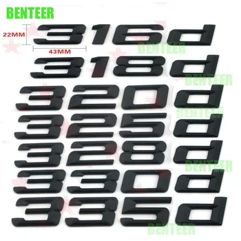 

2017 Lastest Design 316d 318d 320d 325d 328d 330d 335d xd car Emblem car rear sticker for BMW 3 series E90 E46 E91 E92 E93 F30