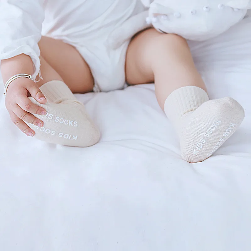 Children's Socks Anti Slip Cotton 3 Pairs