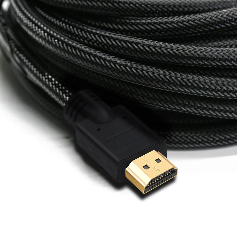 Lungfish длинный HDMI кабель 5 м 7,5 м 10 м 15 м 20 м кабель HDMI 1080 P 3D для сплиттера переключатель PS4 светодиодный ТВ коробка xbox проектор компьютер