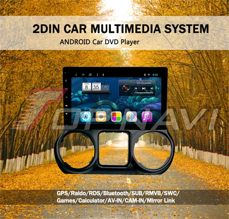 car system sound For Jeep Wrangler 2012