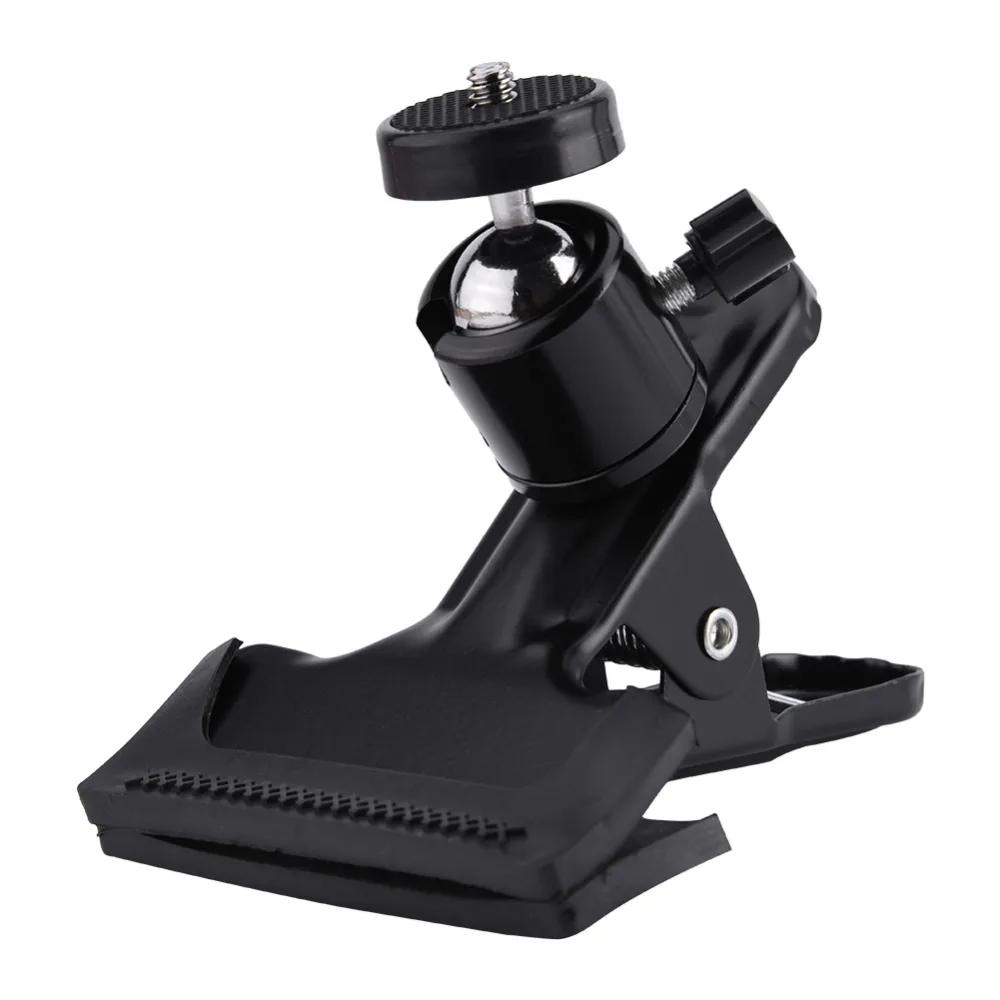 

Camera Clip Photography Metal Clip Clamp Holder Mount with Standard Ball Head 1/4 Screw for Camera Flash Holder Bracket Hot Sale
