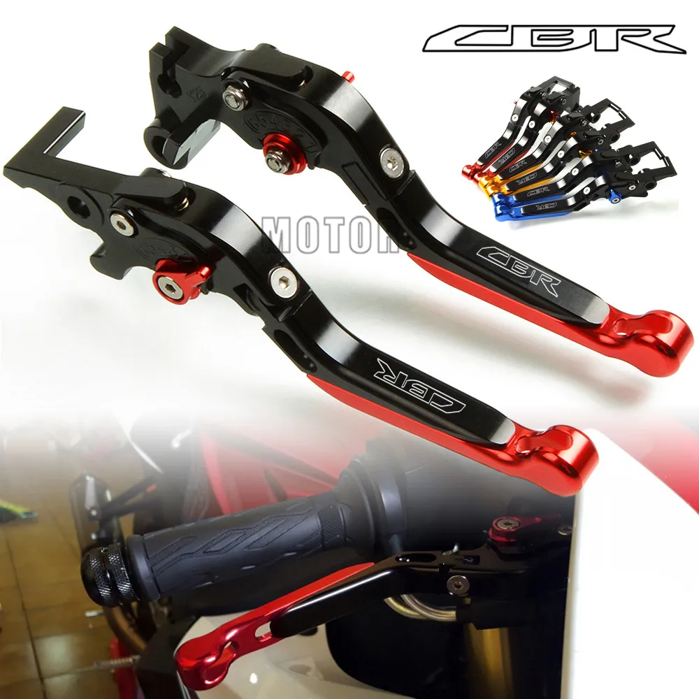 Для Honda CBR600F CBR600 F2/F3/F4/F4i CBR F4i Sport/F Мотоцикл CNC Алюминиевый Регулируемый складной