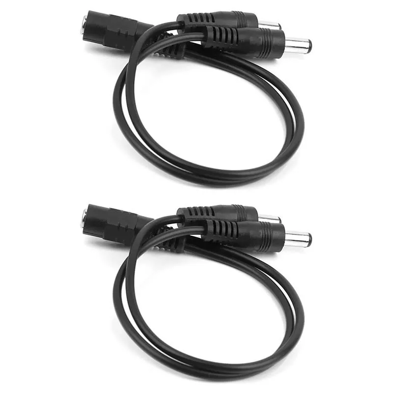 ABGN Hot-2pcs Dc 5,5X2,1 мм 1 Штепсель к 2 штепсельному адаптеру адаптер питания