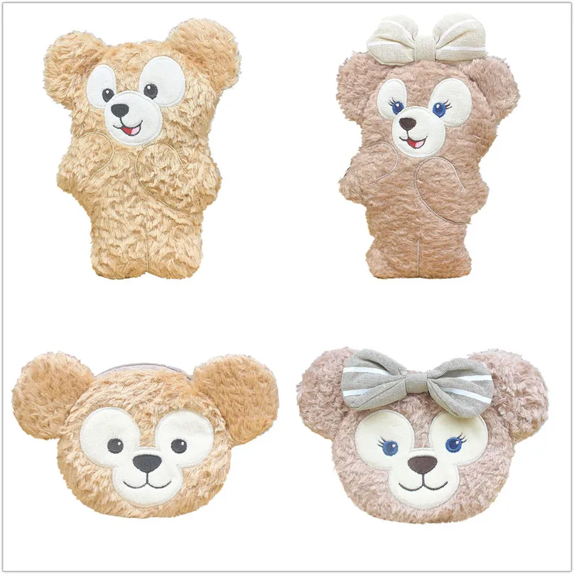 

Cute Hot Sale Duffy Bear Shelliemay plush Toy cartoon toys Purses coin Purses for children gift