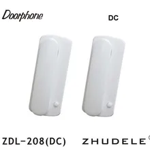 ZHUDELE ZDL-208 DC(переменный/постоянный ток безопасности домофон 2-проводной новое видео-телефон двери, легкая Самостоятельная установка, 200 м расстояние