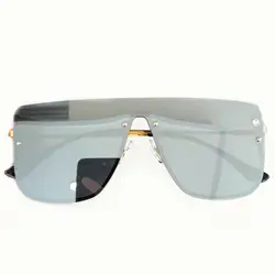 Элитный бренд оправы солнцезащитных очков модельер сплава большой кадр солнцезащитные очки UV400 очков линзы с Оригинальная коробка Óculos De Sol