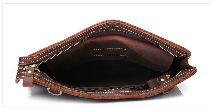 Роскошные мужские сумки-мессенджеры из натуральной кожи Crazy Horse, винтажная сумка на плечо, отличное качество, сумка из натуральной кожи, доступна для формата А4