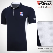 Новая модель! Одежда для гольфа мужская футболка с коротким рукавом летняя мужская атмосферная одежда