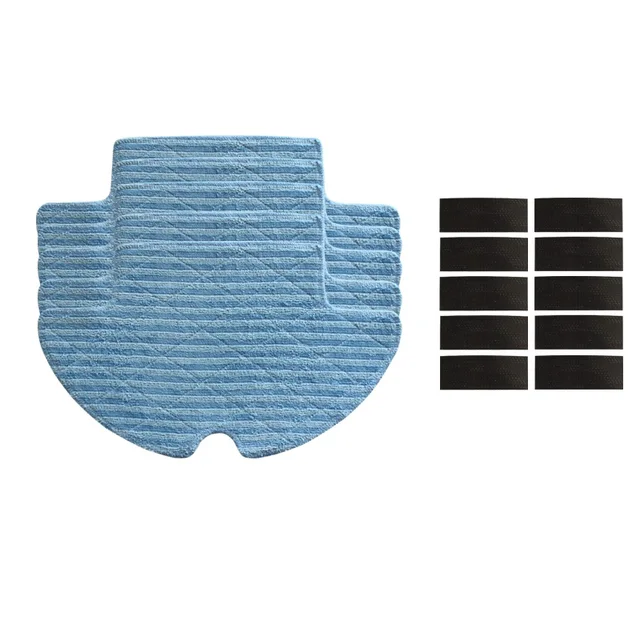 Best Offers 5pcs Reuseable Mop Cloth + 10pcs magic paster for Haier SWR-T320 M5108 Robotic Vacuum Cleaner Parts Mop clothes