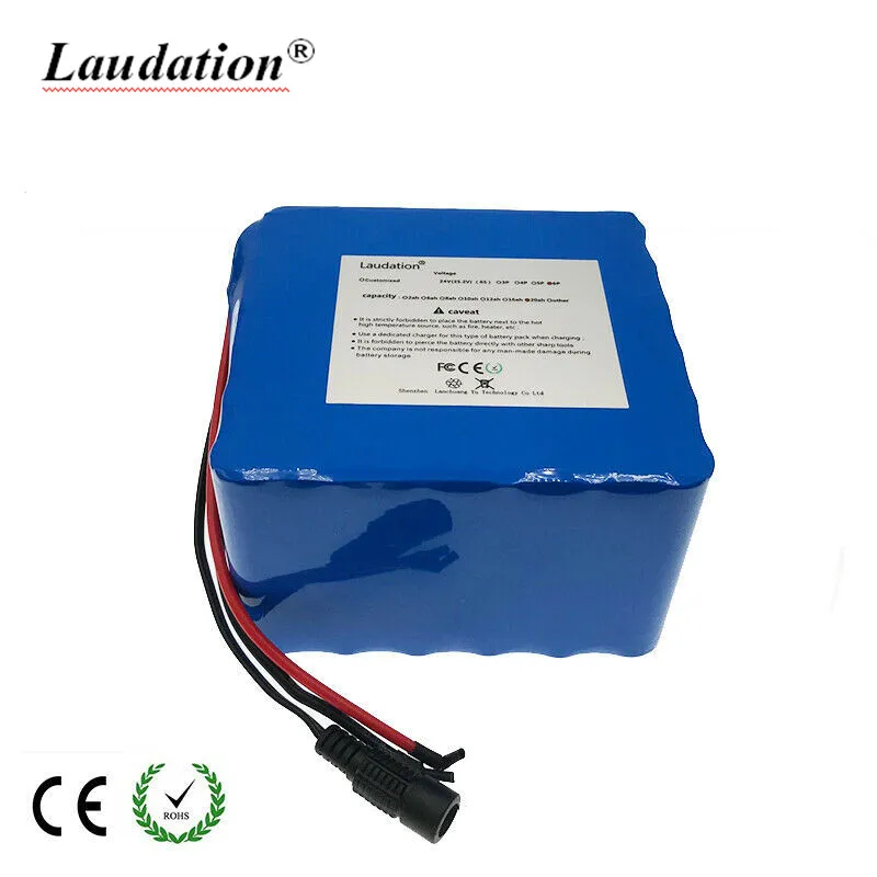 Laudation высокое качество 6S6P 24V 20Ah батарея 250W 29,4 V 20000mAh литий-ионный аккумулятор для инвалидных колясок электрический велосипед+ зарядное устройство 6SBMS