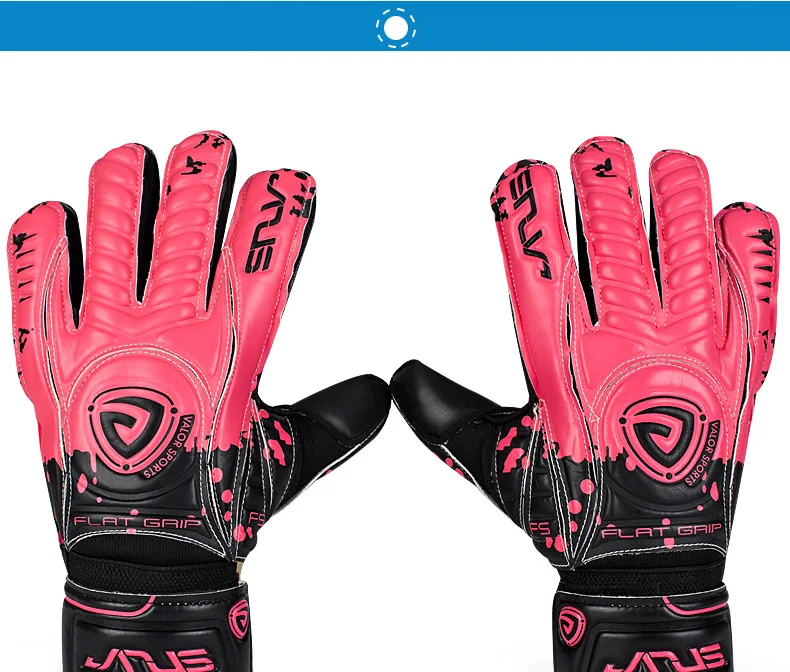 JANUS профессиональные футбольные вратарские перчатки с защитой пальцев утолщенные 4 мм латексные футбольные Вратарские Перчатки вратарские перчатки