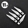 Нож для резьбы SK5, 10 шт./лот, бесплатная доставка, лезвия для многофункционального ножа для скрапбукинга, ремесла, инструменты для резьбы ► Фото 1/3