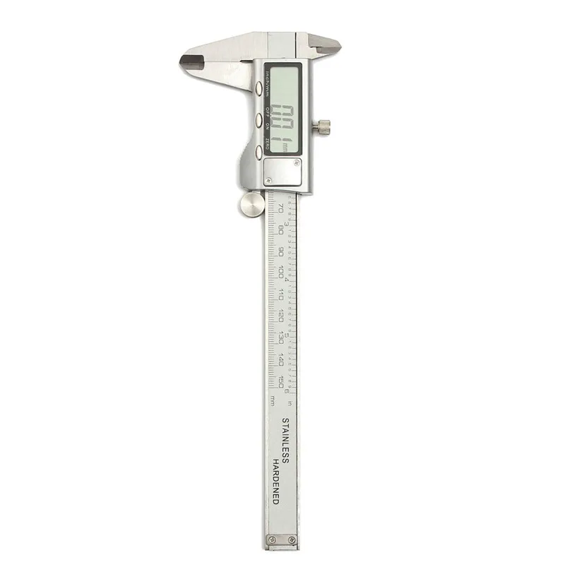 Edelstahl Metall 150mm 6 zoll Elektronische Digitale Messschieber Mikrometer Mess Messwerkzeuge Messschieber Billig