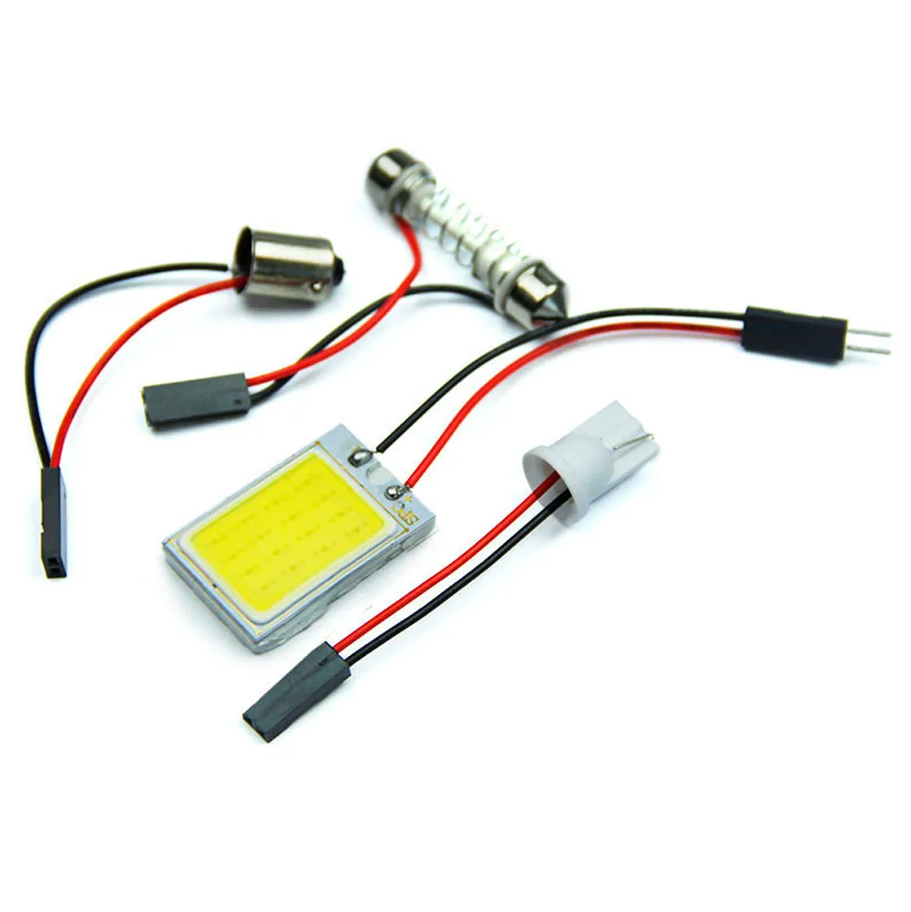 

3W 12V 18 COB Car Light Bulb LED Dome Festoon Interior Reading Light faros antiniebla car accessories oto aksesuar