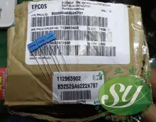 2019 gran oferta 20 piezas/50PCS EPCOS 0,0022 uf/400v 2.2nf 2200pf 222 nueva delgada condensadores de película B32529A6222K envío gratis