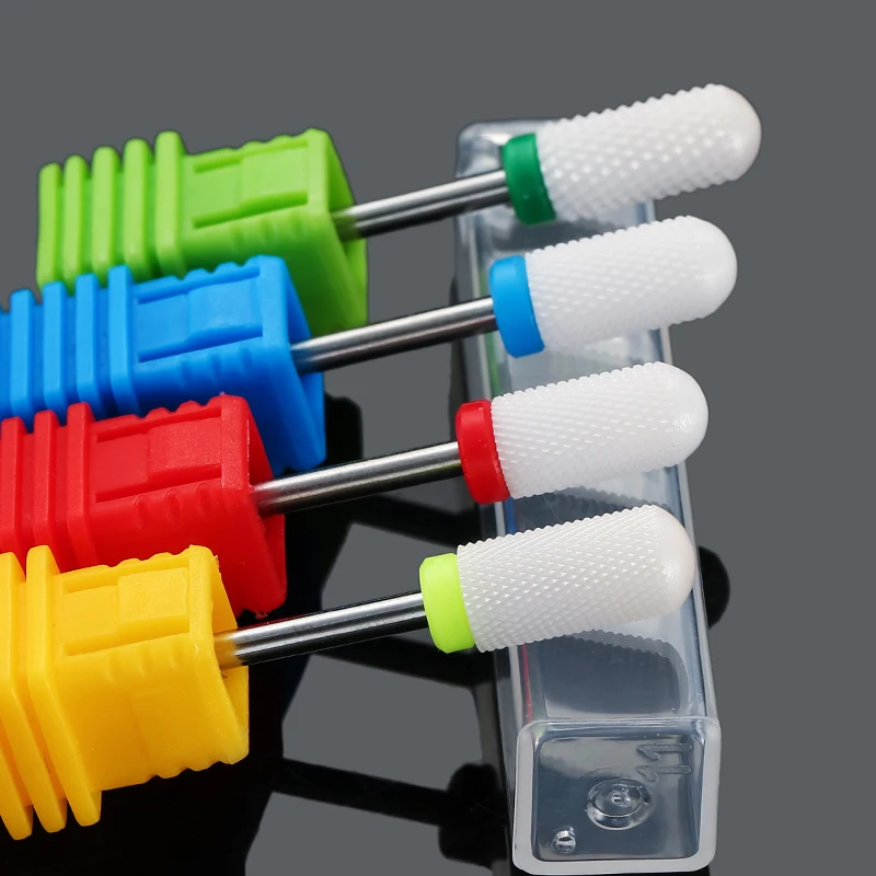 Buy 1pc Smooth Top Ceramic Nail Drill Bit Nail File