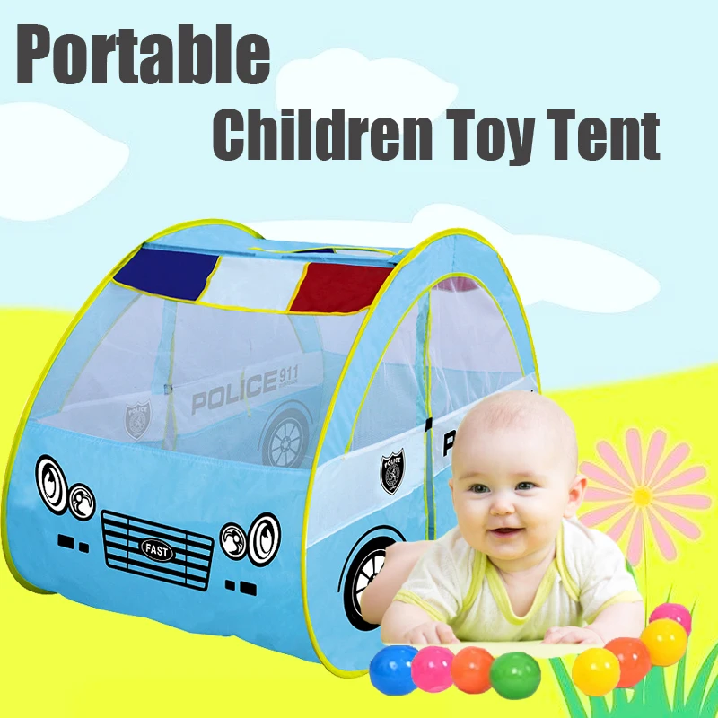 

Portable Children Toy Tent CAR Ocean Ball Pool Baby Kid Indoor Outdoor Kids Gifts Outdoor Ball Ocean Tents
