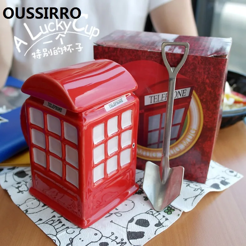 Двухэтажные кружки OUSSIRRO Doctor Who в европейском стиле ручная роспись Ретро