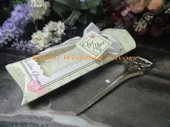 

(30 Pieces/Lot) Unique Wedding favors of Chrome love letter opener Wedding anniversary party favors and wedding keepsake gift