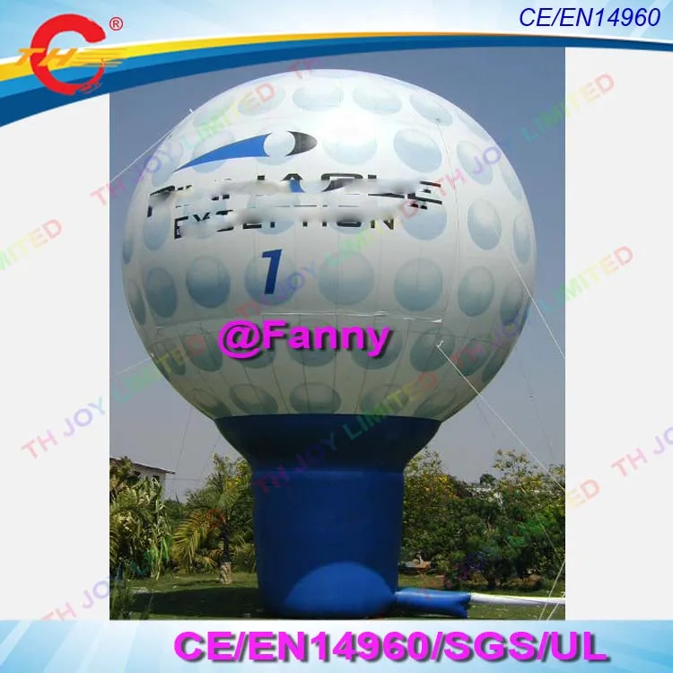 free shipping!4m/6m/8m outdoor giant golf ball inflatable air balloon