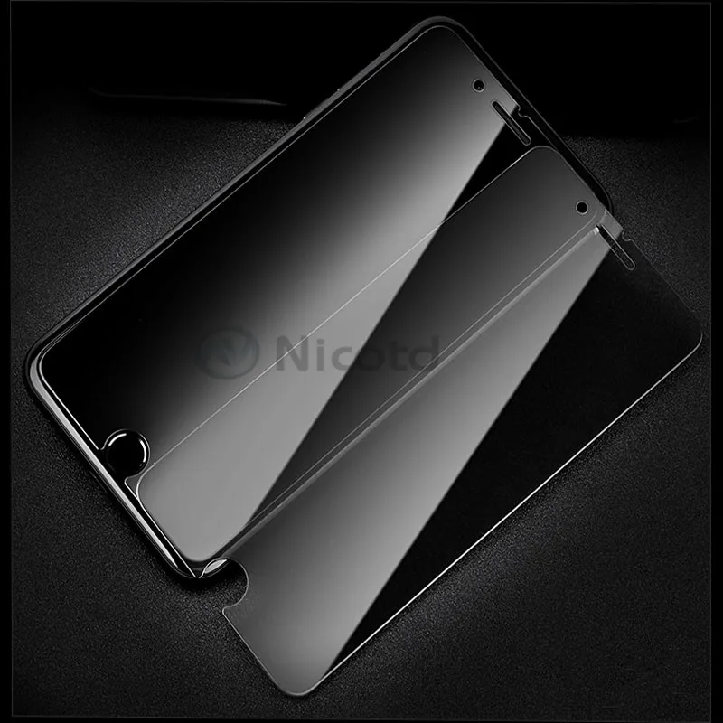 Privacy Tempered Glass for iphone 8 Plus Screen Protector AntiSpy Anti-shatter Shockproof glass for iphone X 6 6s 7 Plus 5 5s SE (4)
