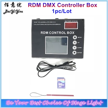 

New Technology RDM Control Box Easy Use Can Update Remote Device Management Simulate DMX512 Color Balance Programming Controller