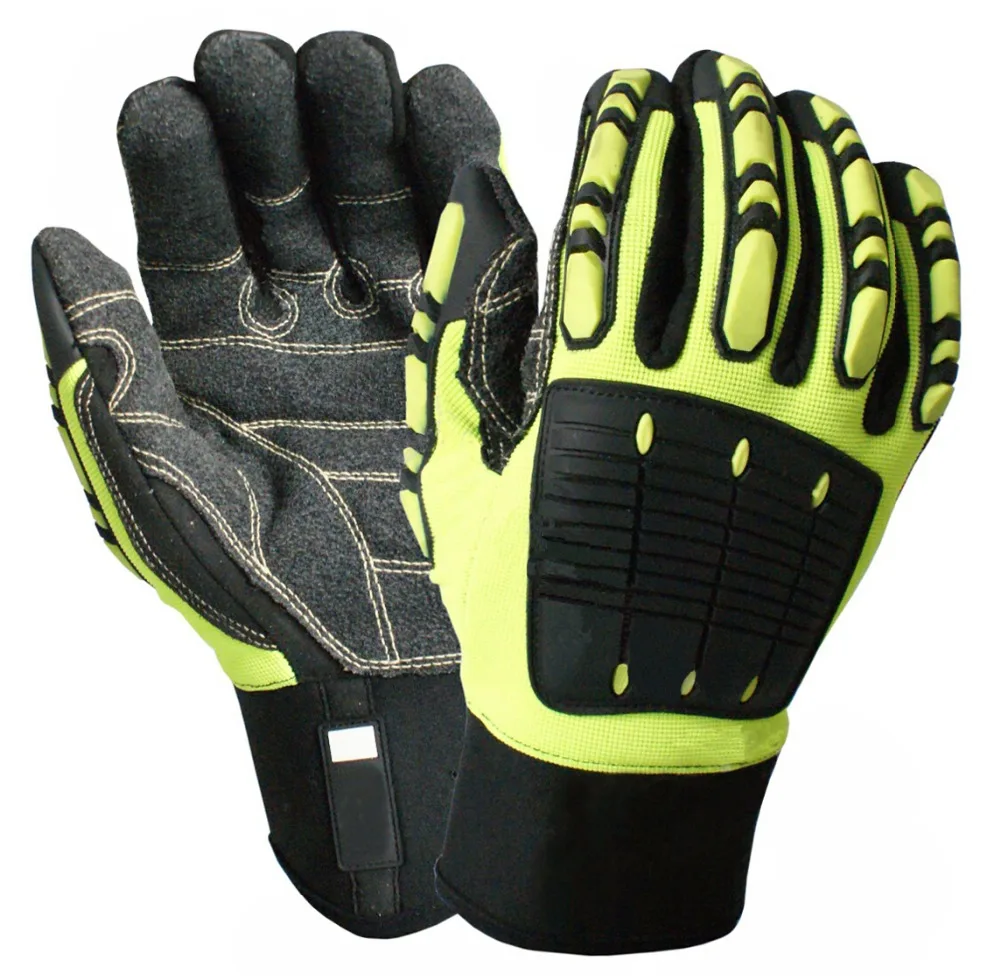 

Anti Vibration Safety Glove Vibration and Shock Resistant Gloves Anti Impact Mechanics Work Gloves