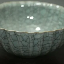 Тонкого фарфора официальный печи глазури кракле Керамика старый фарфоровая миска Античная Классика Керамика домашнего декора коллекции произведений искусства