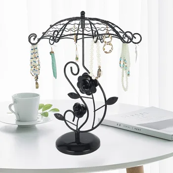 

Fashion wrought iron jewelry display retro display frame earrings earrings jewelry frame home decoration display stand S206