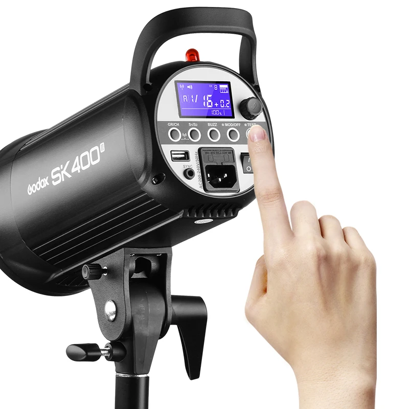 Вссветильник шка для фотостудии 400Ws Godox SK400 II 2x220 Ws 280 В софтбокс стойка освещения