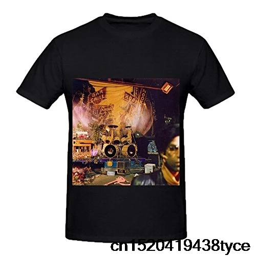 Gildan Prince Sign The Times Mens Crew Neck Art Tee | Мужская одежда