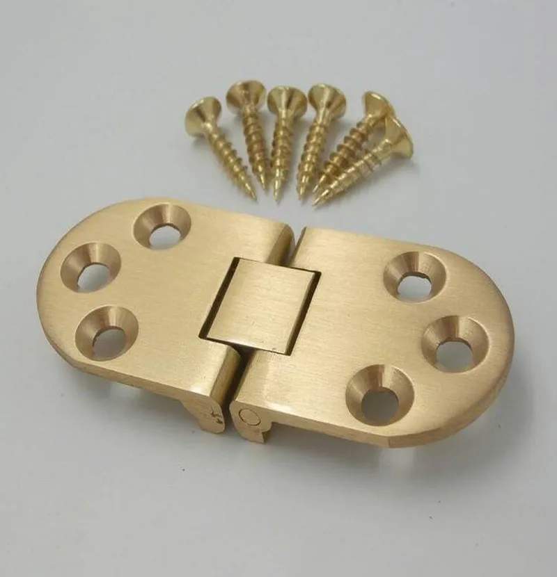 Aleta de cobre Bisagra Mesa redonda mesa Plegable plano Bisagras