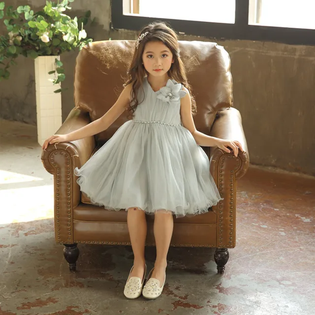 Mother's Tan Wedding Dress for July
