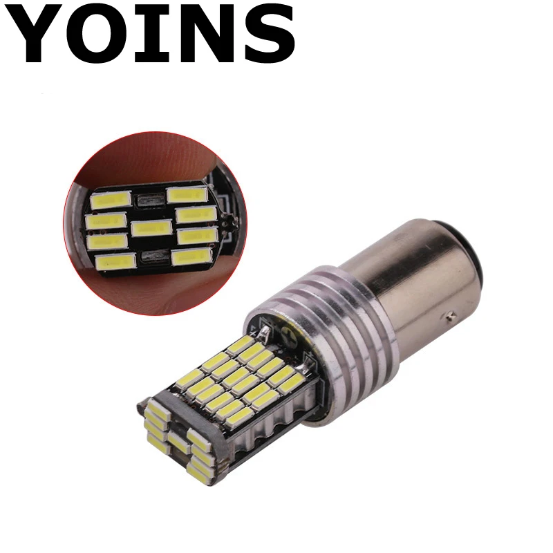 1x без ошибок 1156 BA15S 1157 BAY15D 45SMD 4014 850LM декодер лампы Canbus обратного поворота огни с