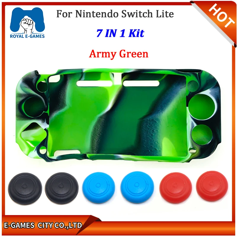 Защитный чехол для Nintendo Switch Lite мягкий силиконовый с ручкой NintendoSwitch NS lite Mini|Сумки| |