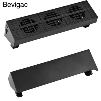 

Bevigac Mini Portable Cooling Fan Heat Exhauster Cooler Temperature Control for Playstation P S 4 PS4 Slim Game Host Black