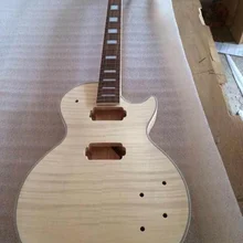 Топ класс незавершенный электрогитара корпус с одной гитарной шеей LP гитара