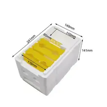 1 шт. медовая расческа рамка пчелиное гнездо Пчеловодство Мед гребень основа пчелиный воск рамки мед улей садовое оборудование инструмент восковые рамки 4lp