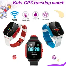 FA23 Smart Baby Watch IP67 Waterproof Children SIM Card Touch Screen GPS WIFI SOS Tracker Kids Alarm Clock Anti-Lost Smartwatch