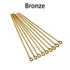 200pcs Gold Eye Head Pins 16 20 25 30 35 40 45 50 mm Metal Eye Pins Connector For Diy Earrings Jewelry Making Findings ► Photo 3/6