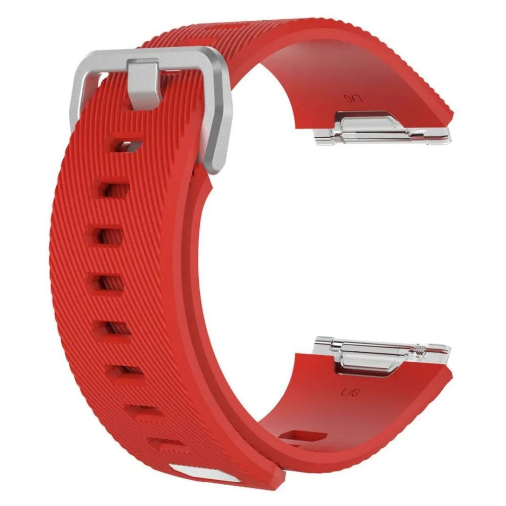 for Fitbit  Ionic band silicone Smartwatch Classic Colors Twill Large Small (9)