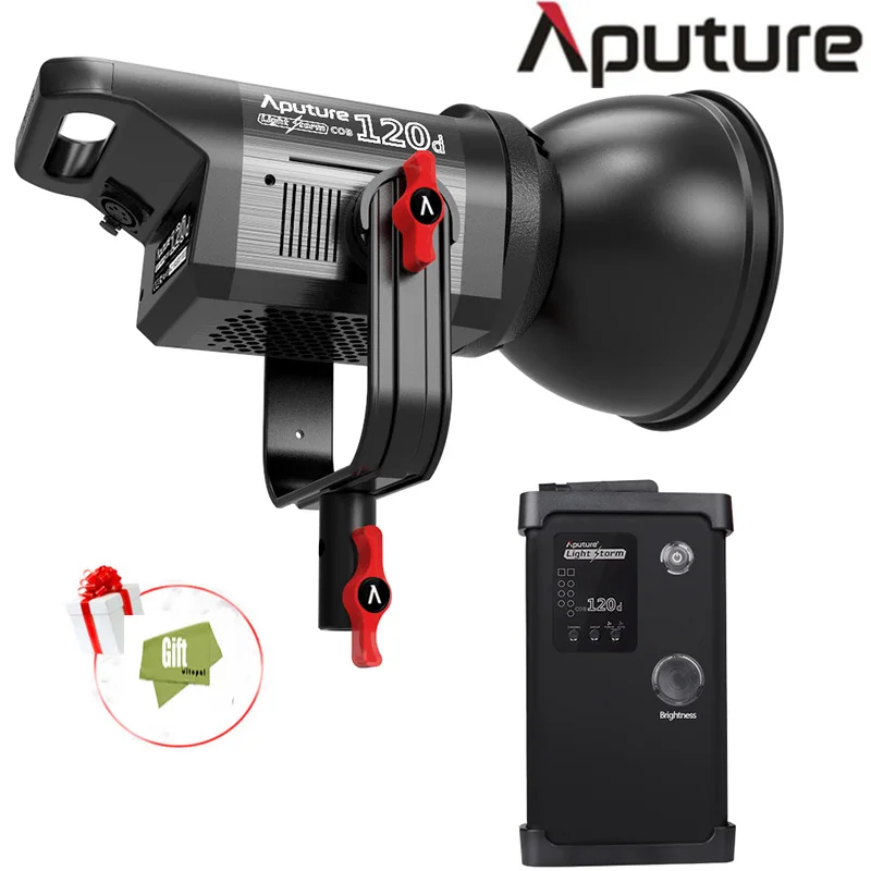 

Aputure LS C120D COB led video light daylight professional studio light for photo Stuido Film lighting with V-mount plate