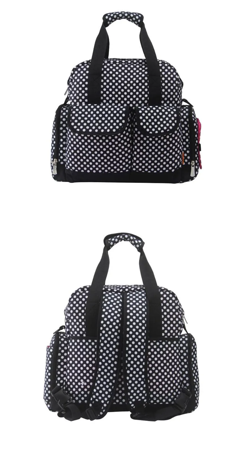 Fashion Baby Stroller bag Multi-functional Mother and Child Outdoor Handbag Large Capacity Mother Backpack Mummy Shoulder Bags9